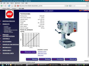 如何在德國網站www.fmw-friedrich.de下載鉚接機N200產品資料